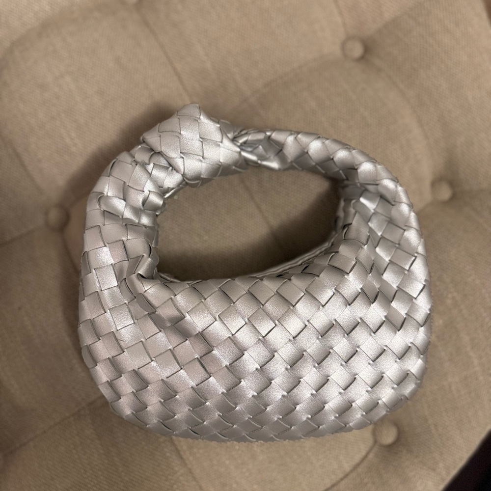 Silver Mini Bag